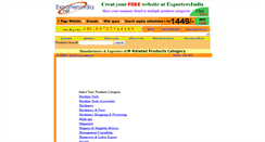 Desktop Screenshot of m.exportersindia.net