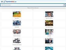 Tablet Screenshot of mexico.exportersindia.com