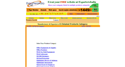 Desktop Screenshot of o.exportersindia.net