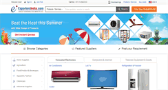 Desktop Screenshot of exportersindia.com