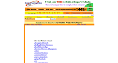 Desktop Screenshot of l.exportersindia.net