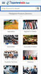 Mobile Screenshot of philippines.exportersindia.com